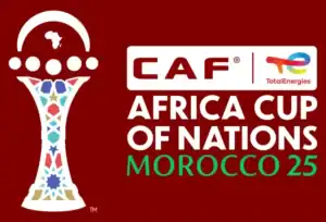 Logo officiel et identité visuelle de la Coupe d'Afrique des Nations Maroc 2025.