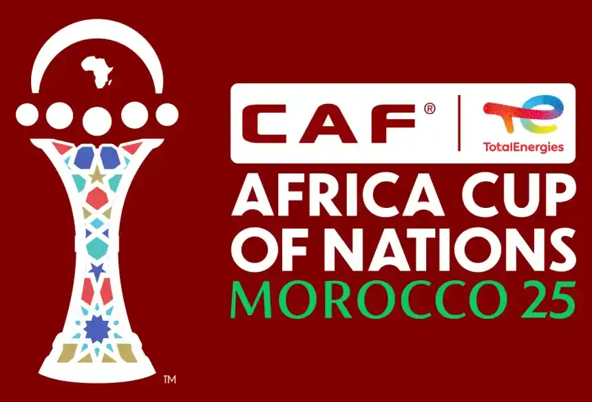 Logo officiel et identité visuelle de la Coupe d'Afrique des Nations Maroc 2025.