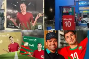 Bright Moroccan football fans celebrating success with Bank of Africa sports cards in Morocco.