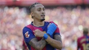 ثلاثة أندية سعودية تستهدف التعاقد مع رافينيا، لاعب برشلونة