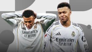Mbappé's debuut bij Real Madrid overschaduwd door blessure