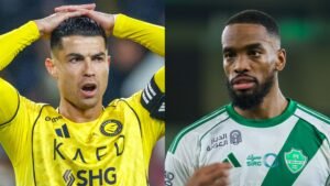 Ronaldo en Tony strijden om de gouden schoen in de clash tussen Al Nassr en Al Ahli