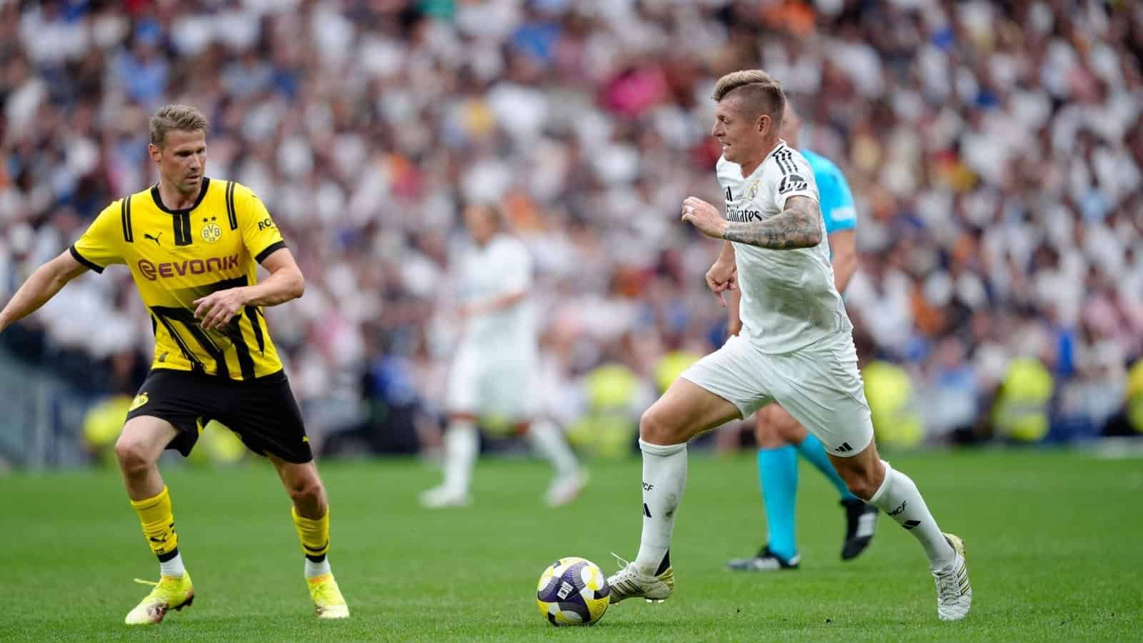 Kroos fait son retour à l'entraînement du Real Madrid