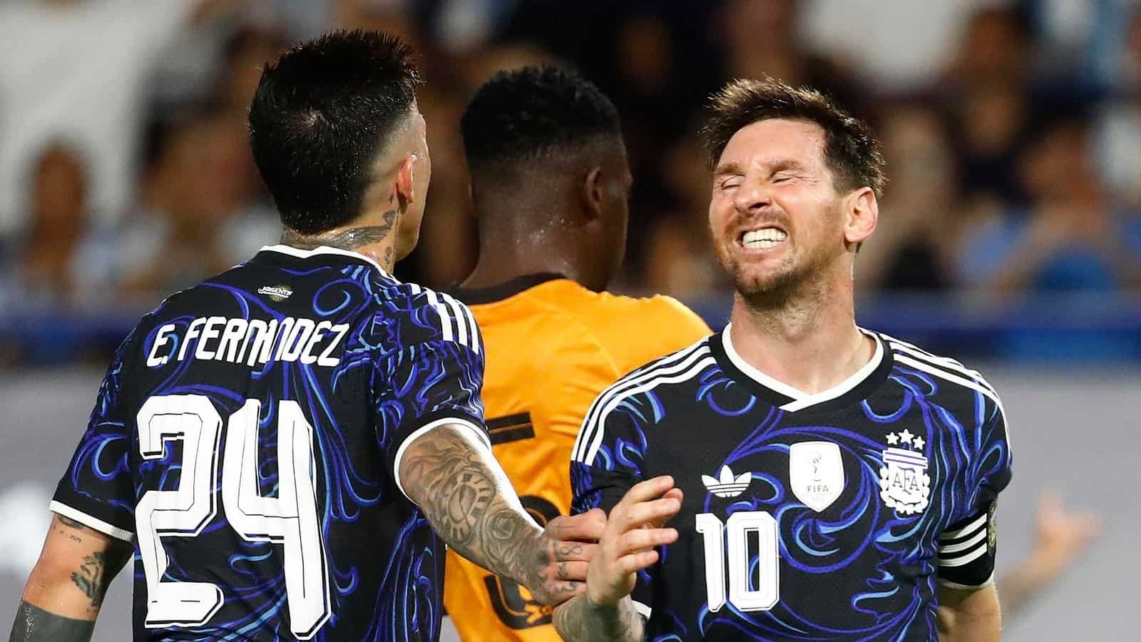 Argentinië stelt fans teleur vóór het WK