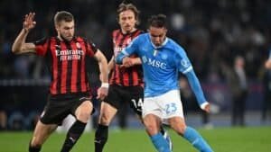 نابولي ينهي حلم ميلان بلقب الدوري الإيطالي