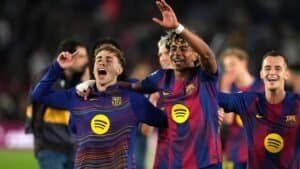 Barcelona quietly weaves La Liga title bid after derby win