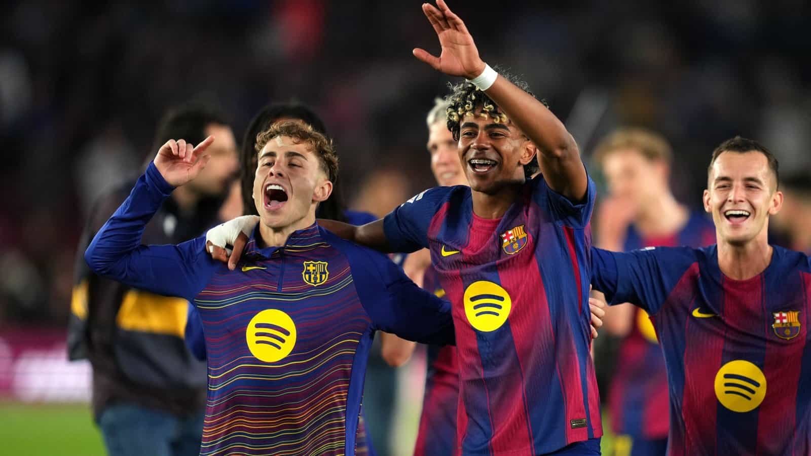 Barcelona quietly weaves La Liga title bid after derby win