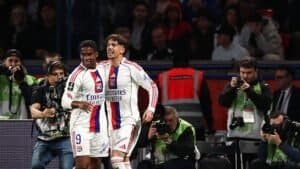 هدف إندريك المتأخر يهزم باريس سان جيرمان لصالح ليون