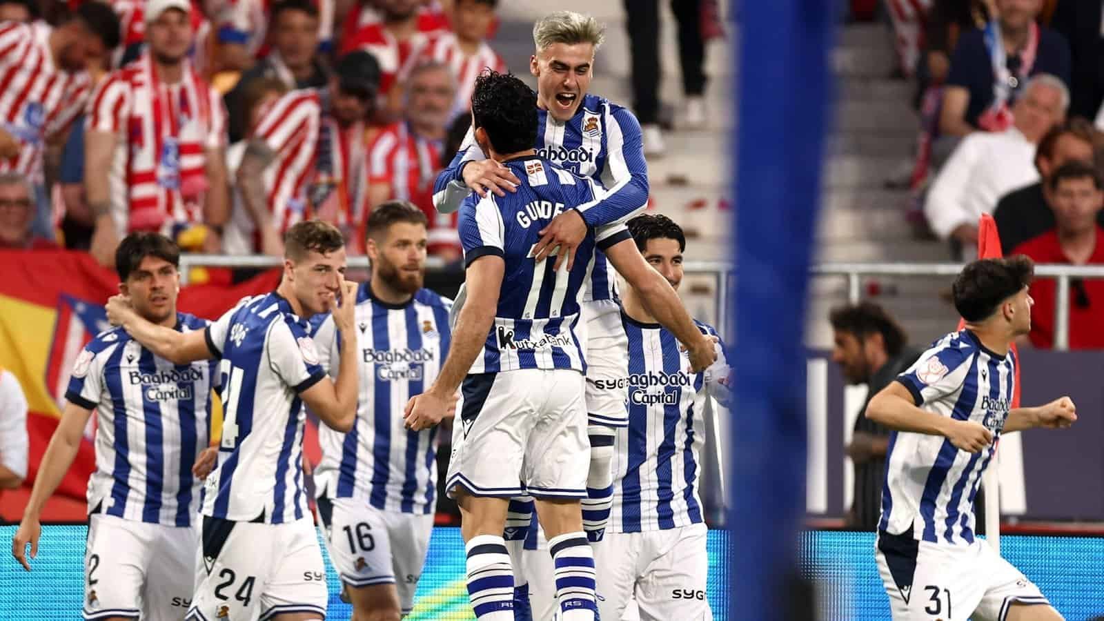La Real Sociedad surprend l'Atlético de Madrid et remporte la Coupe du Roi
