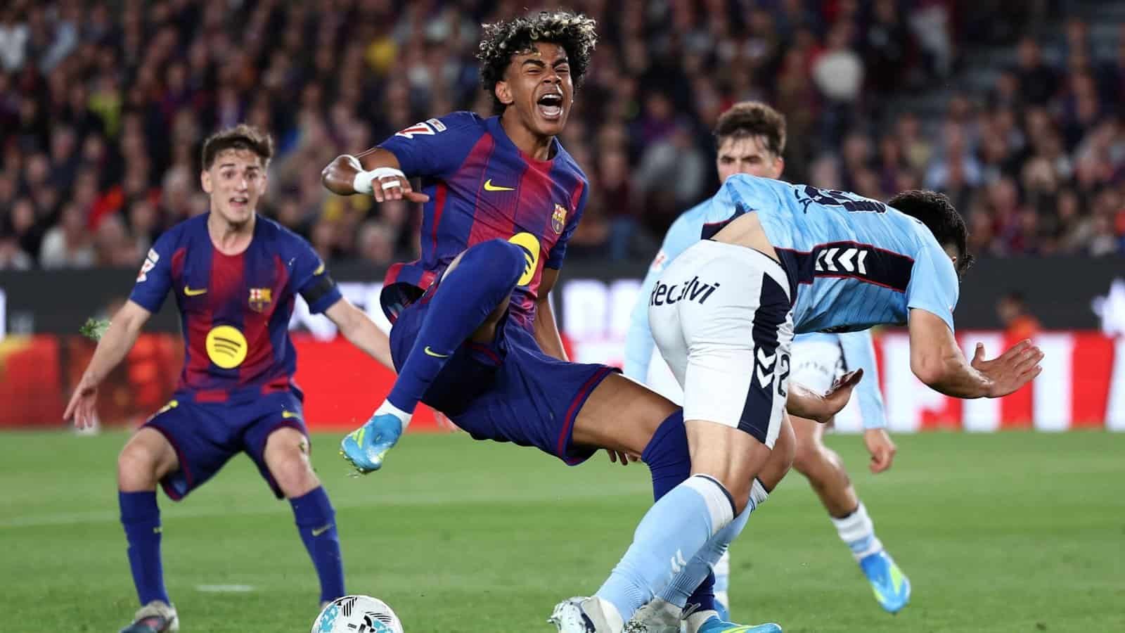 Pedri geeft advies aan Lamine Yamal na schokkende blessure