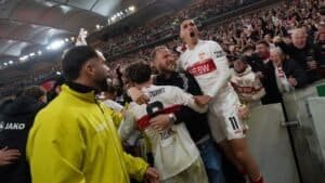 Stuttgart se prépare pour une finale de coupe contre le Bayern Munich
