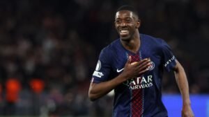 Dembélé follows Di María’s footsteps in Champions League