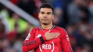 Casemiro bids farewell to Manchester United in ideal fashion