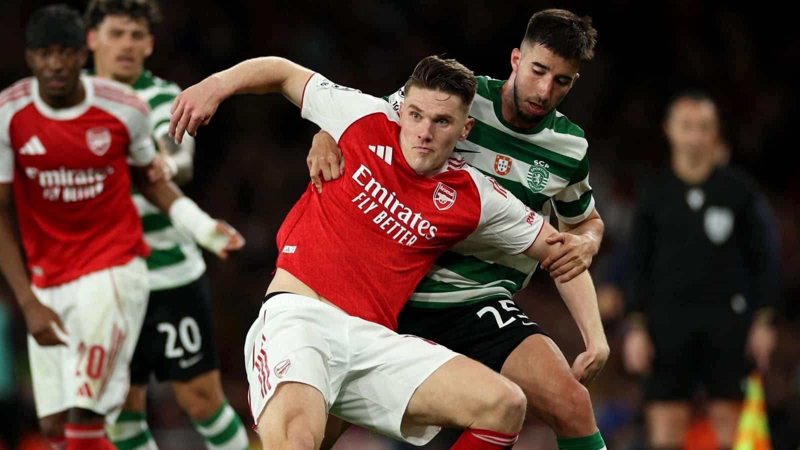 Arsenal bereikt Champions League-halve finale ondanks schrik in Lissabon