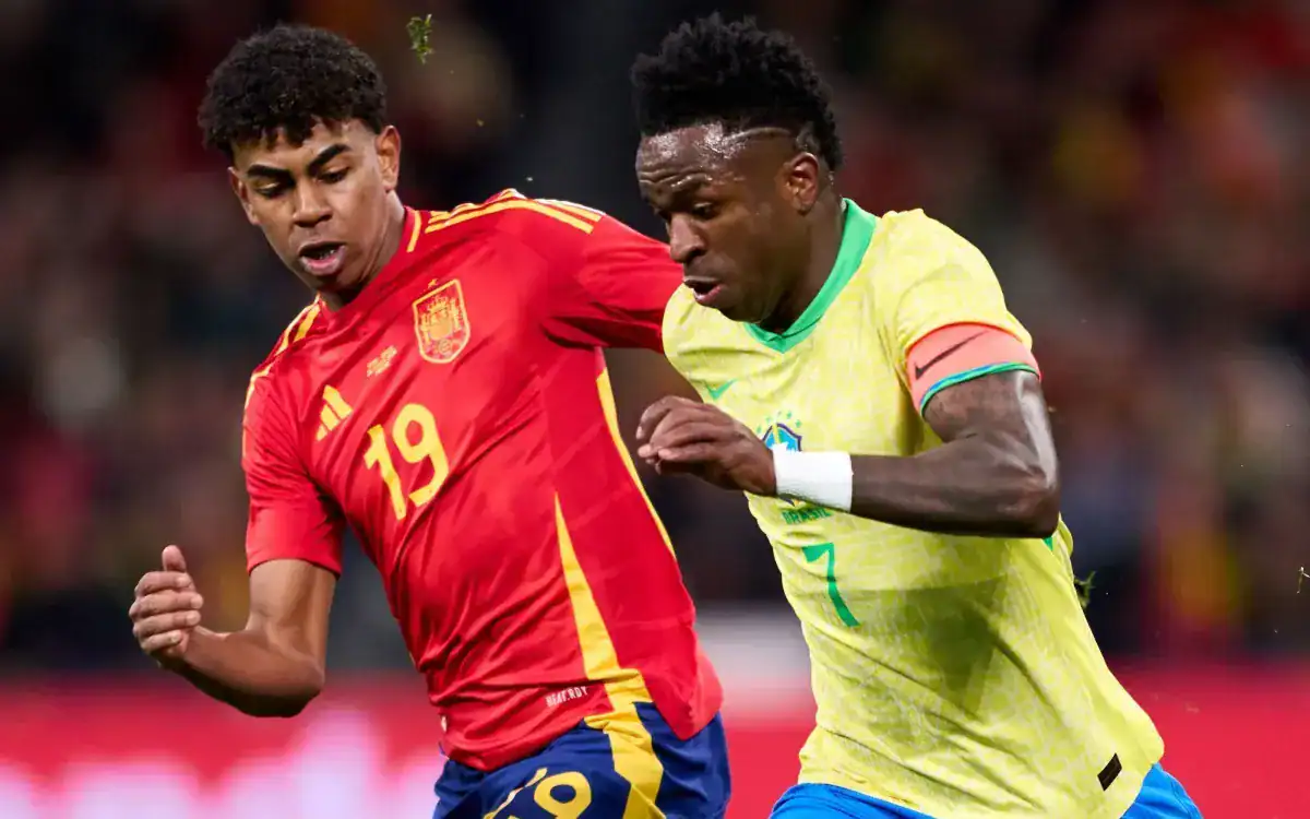 Vinicius Jr condamne le racisme envers Lamine Yamal