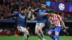 Arsenal star faces ban after comments about Atletico referee