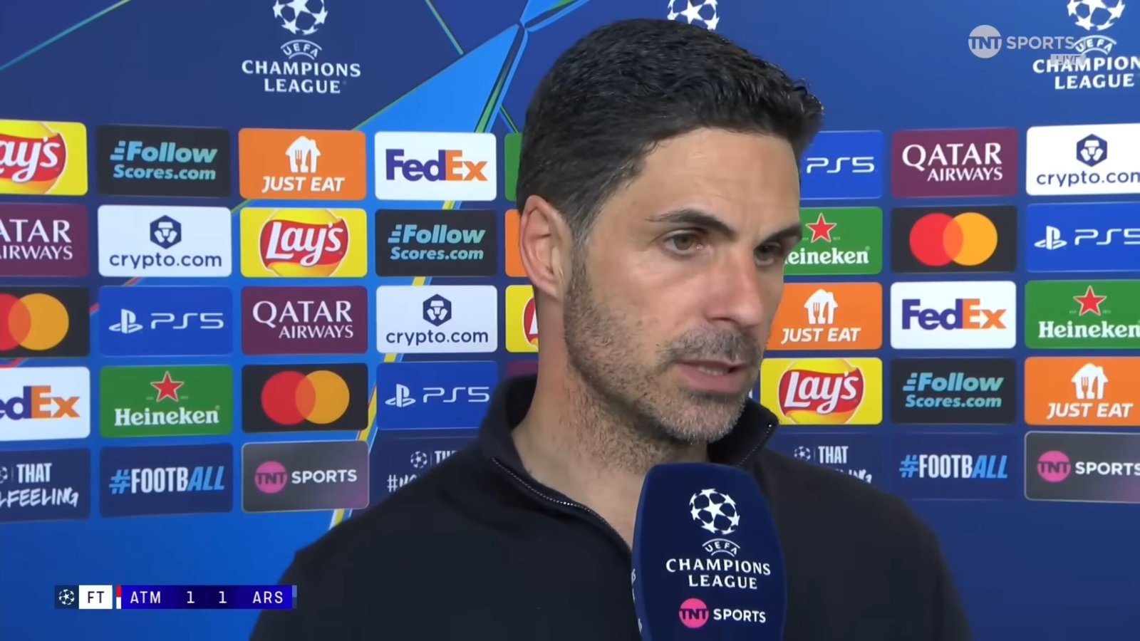 Arteta verbijsterd door Paris en Bayern: nog nooit zoiets gezien